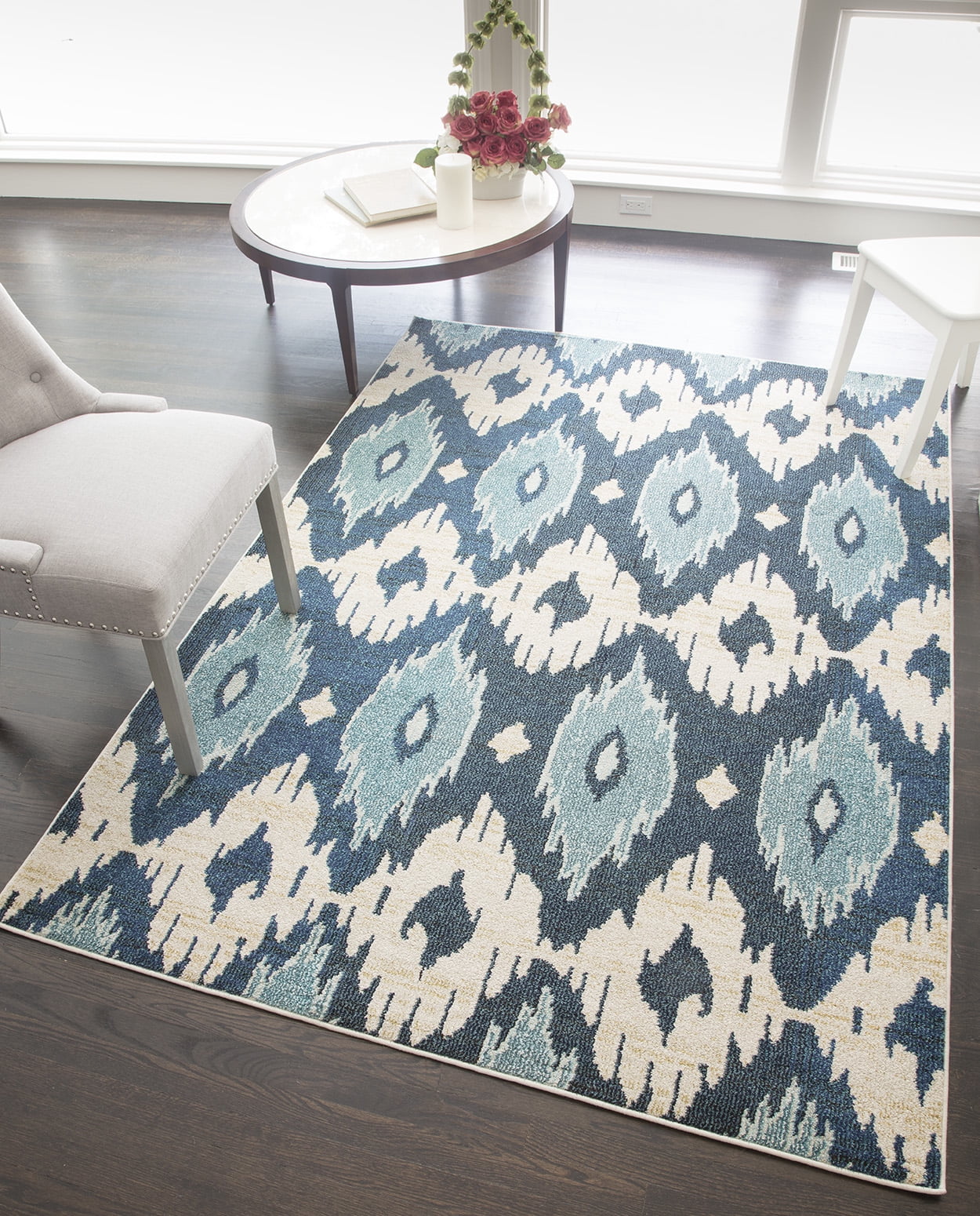Rugs America Belle Sapphire 7'10" x 9'10" Rug