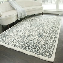 Rugs America Brighton Collection Blue Hints BH150A Transitional Oriental Area Rug 5' x 8'