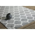 thumbnail image 1 of Rugs America Brooklyn Gray/Ivory Area Rug, 1 of 4