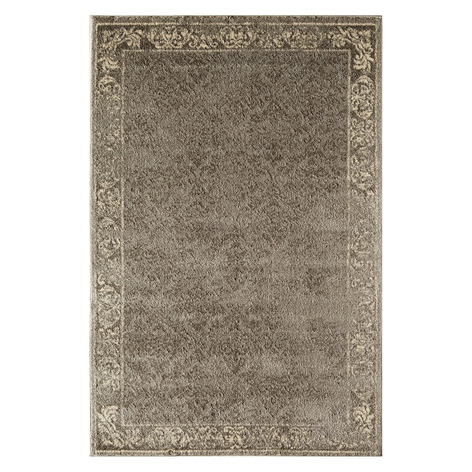 Rugs America Canyon Beige Geometric Area Rug Slate