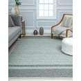 thumbnail image 1 of Rugs America Daphina DN10D Ravenna Border Farmhouse Blue Area Rug, 5’0”x7’0”, 1 of 6