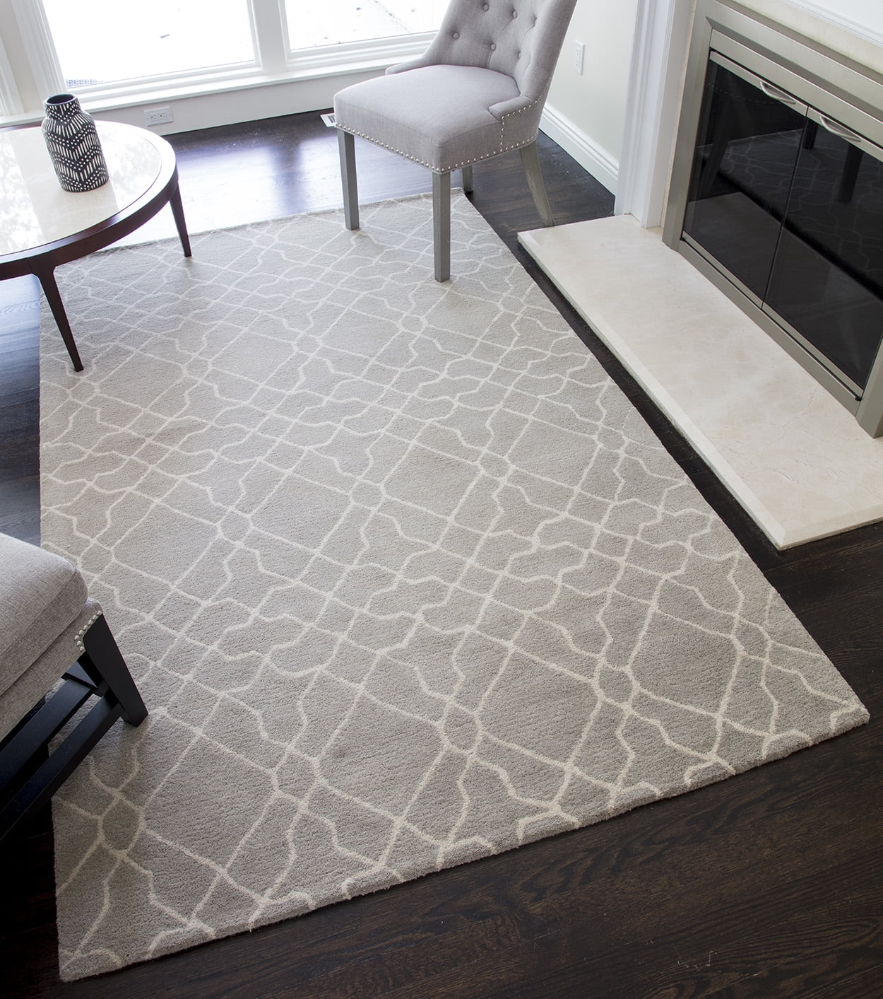 Rugs America Delano Collection Imperial grey DL550 Contemporary ...