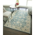 thumbnail image 1 of Estelle Seafoam Ivory 7'10" x 9'10" Area Rug, 1 of 6