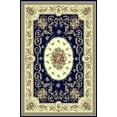 thumbnail image 1 of Rugs America Faith 4277-NAV Medallion Navy European Traditional Blue Area Rug, 6'7"x9'6", 1 of 4