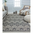 thumbnail image 1 of Rugs America GN20A Nines Tribal Bohemian Navy Area Rug, 5’0”x7’0”, 1 of 6