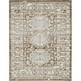 thumbnail image 1 of Rugs America Gallagher GL55E French Vanilla Sundara Vintage Transitional Brown Area Rug, 5'3"x7', 1 of 6