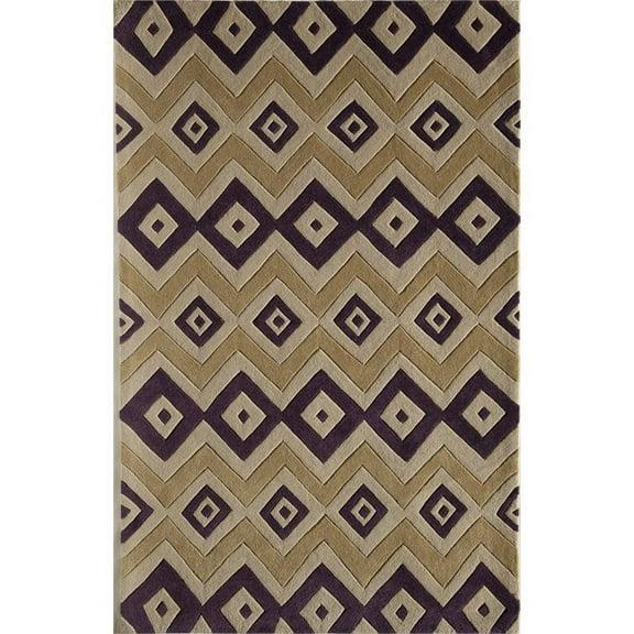 Rugs America Gramercy Tufted ModAcrylic Rug