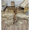 thumbnail image 1 of Rugs America Hand Curated Cowhide Collection Light Exotic 27 HC27 Contemporary Animal Area Rug 6'x8', 1 of 9