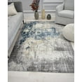 thumbnail image 1 of Rugs America Jaelyn JD45A Silent Night Distressed Transitional White Area Rug, 8'0"X10'0", 1 of 2