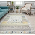 thumbnail image 1 of Rugs America Jaelyn JD55A Pine Bayou Tribal Bohemian Gray Area Rug, 2'6" x 4', 1 of 9