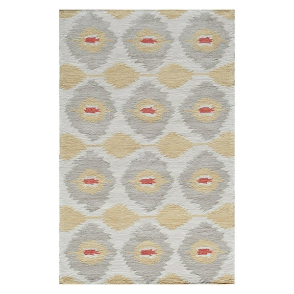 Rugs America Jourdan 5' x 8' Rug in Abrash Gold