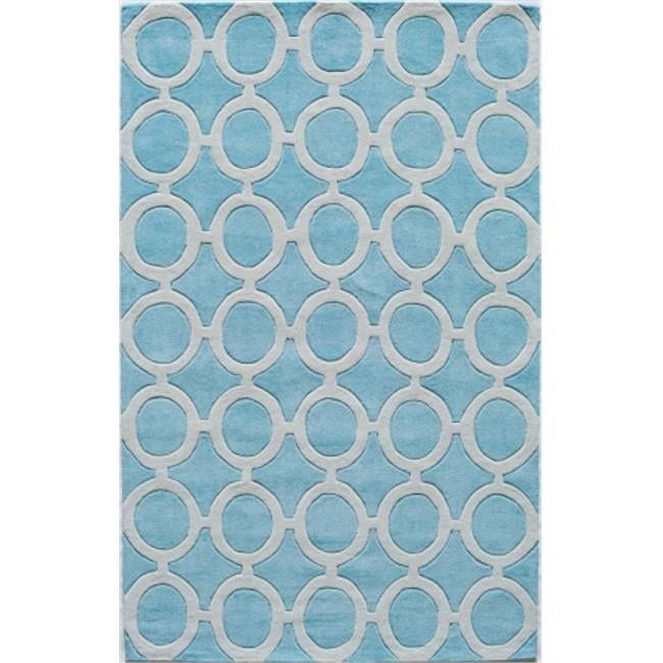Rugs America Jourdan 5' x 8' Rug in Light Blue