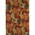 thumbnail image 1 of Rugs America Lenai Rust/Brown Spring Foliage Rug, 1 of 2