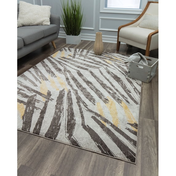 Rugs America Lush CE60A GoldenTouch Area Rug, 8'x10'