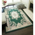 thumbnail image 1 of Rugs America New Aubusson Collection Emerald 510-361 Traditional European Area Rug 8' x 11', 1 of 6