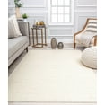 thumbnail image 1 of Rugs America Pale Ona DF15A Houndstooth Farmhouse Cream Area Rug, 2’0”x3’0”, 1 of 6