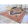 thumbnail image 1 of Rugs America ROYAL HERIZ Collection Midnight Blue RH002 Boho Transitional Area Rug 5'0"X8'0", 1 of 5