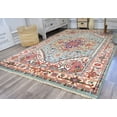 thumbnail image 1 of Rugs America ROYAL HERIZ Collection Sky Blue RH003 Boho Transitional Area Rug 9'0"X12'0", 1 of 6