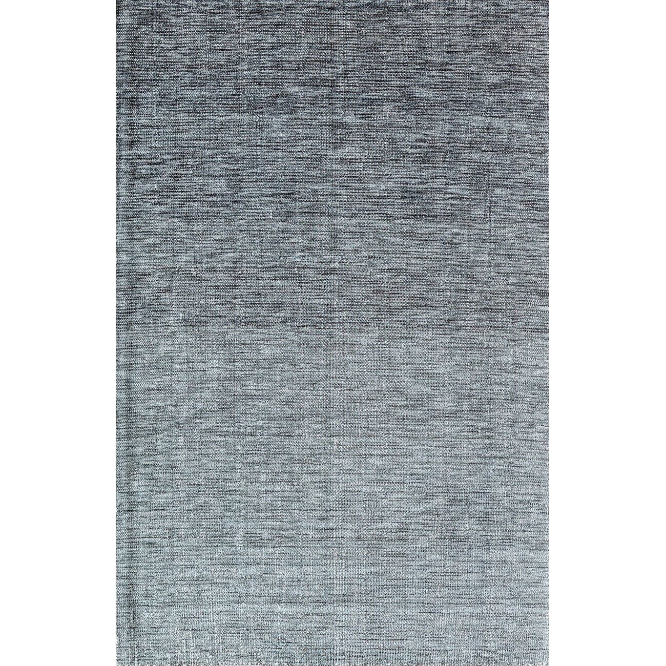 Rugs America RW10C Charcoal Solid Bohemian Black Area Rug, 5’0”x7’0” Ideal for Living Room, Bedroom, Dining Room and More