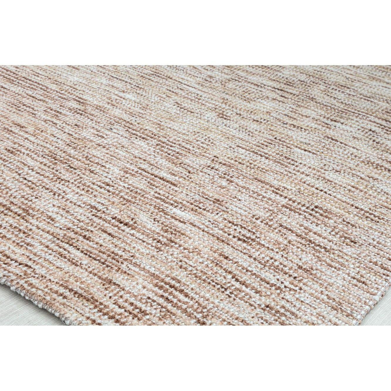 Rugs America RW10E Taupe Solid Bohemian Brown Area Rug, 5’0”x7’0” Ideal for Living Room, Bedroom, Dining Room and More