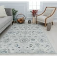 thumbnail image 1 of Rugs America Silas SM20E Silver Lining Abstract Vintage Gray Area Rug, 2'6" x 8', 1 of 6