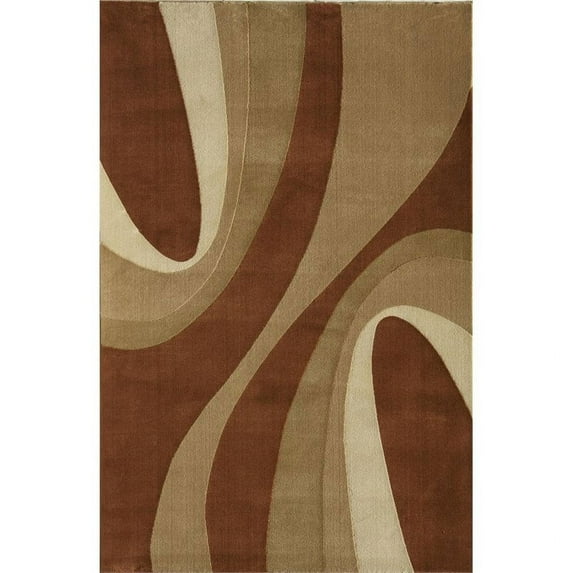 Rugs America Torino Swirls Beige Area Rug