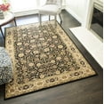 thumbnail image 1 of Rugs America Vista 1332-BLK Tabriz Black Oriental Traditional Black Area Rug, 9'10"x13'2", 1 of 3
