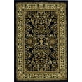 thumbnail image 1 of Rugs America Vista 2251-BLK Lilihan Black Oriental Traditional Black Area Rug, 2'x2'11", 1 of 10