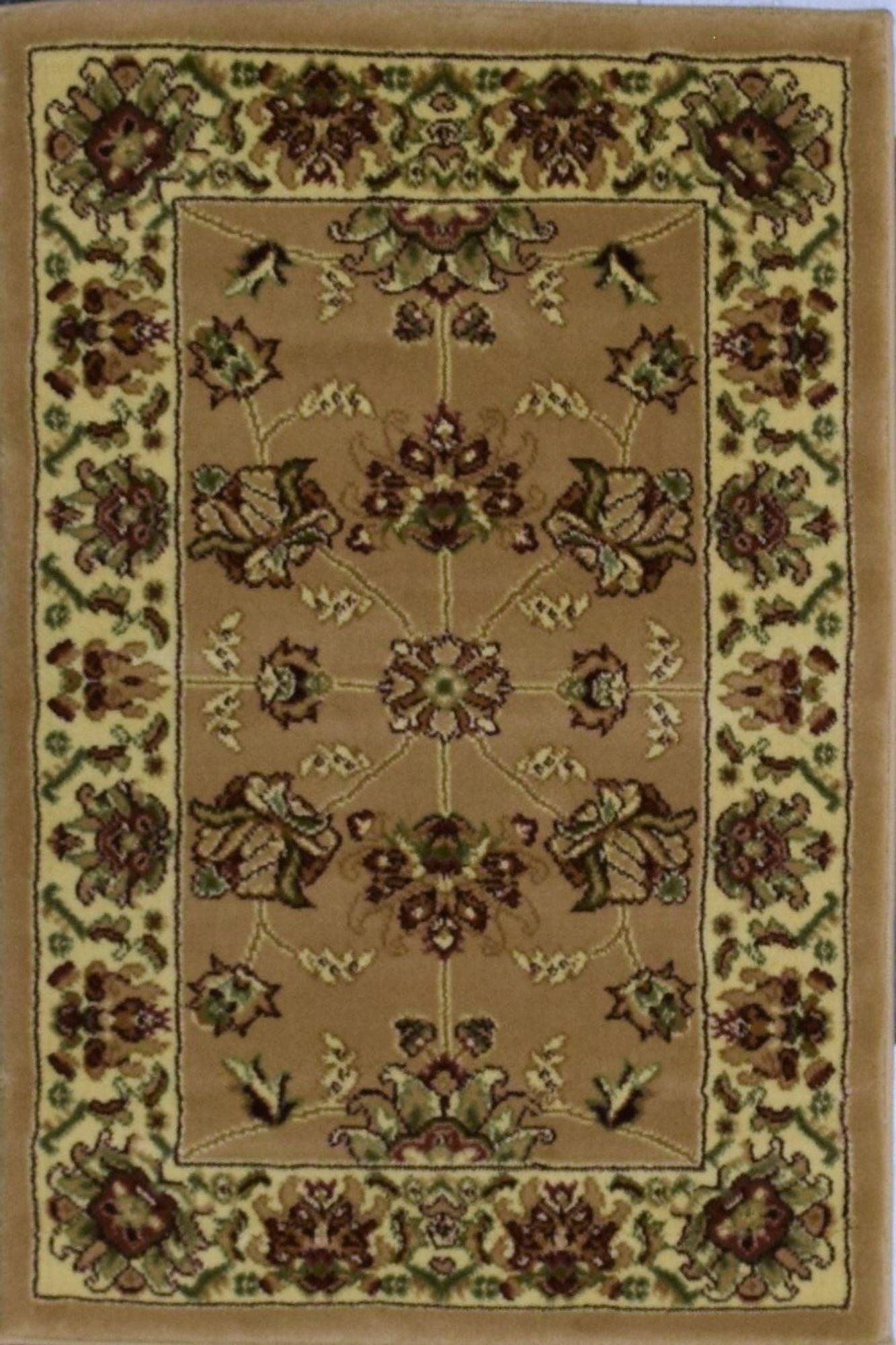 Rugs America Vista 342-BER Kashan Berber Oriental Traditional Pink Area Rug, 5'3"x7'10"