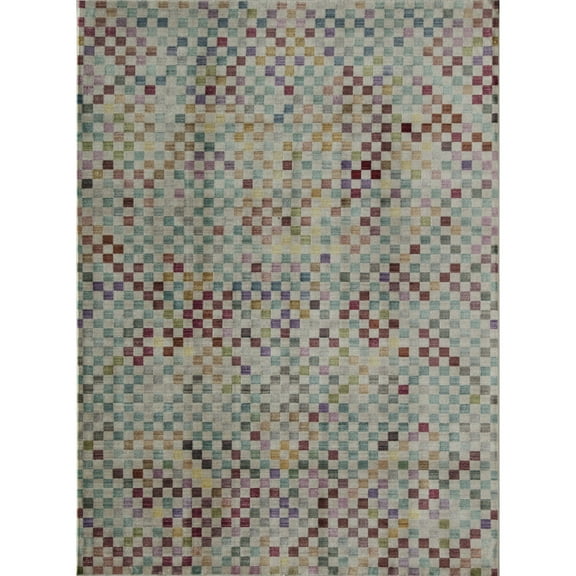 Rugs America Woven Accents Westford Collection Mosaic Rug - 5' x 8'