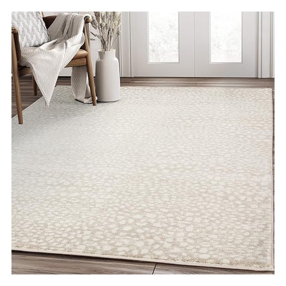 Rugs Arto ART200A Contemporary Cheetah Print Area Rug