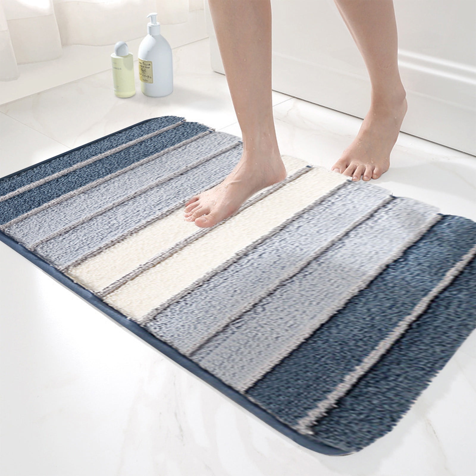 Rugs for Bedroom Clearance, Bathroom WaterAbsorbent Door Mat QuickDry