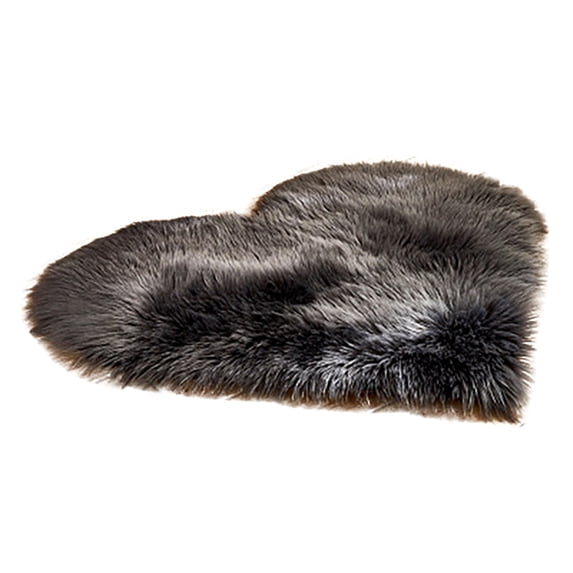 Rugs for Bedroom Tyeign Carpet Sheepskin Shaggy Slip Imitation Rugs Non Mats Wool Faux Bedroom Home Textiles Rugs for Living Room Carpet Rugs Bedroom Rug Alfombras Para Habitacion Area Rugs Dark Gray