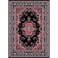thumbnail image 1 of Rugs Black Oriental 2x8 Area Rug Traditional Persian Bordered Runner Carpet Rugs - Actual Size 1'9" x 7'2", 1 of 4