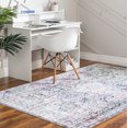 thumbnail image 1 of Rugs.Com Budapest Collection Area Rug ‚Äì 5' x 8' Grey Low-Pile Rug Perfect For Bedrooms, Dining Rooms, Living Rooms, 1 of 4