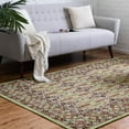 thumbnail image 1 of Rugs.Com Lucerne Collection Area Rug ‚Äì 5' x 8' Green Low-Pile Rug Perfect For Bedrooms, Dining Rooms, Living Rooms, 1 of 4