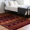 thumbnail image 1 of Rugs.Com Lucerne Collection Area Rug ‚Äì 5' x 8' Rust Red Low-Pile Rug Perfect For Bedrooms, Dining Rooms, Living Rooms, 1 of 9