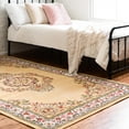 thumbnail image 1 of Rugs.Com Lucerne Collection Area Rug ‚Äì 8' x 10' Yellow Low-Pile Rug Perfect For Living Rooms, Large Dining Rooms, Open Floorplans, 1 of 9