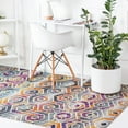 thumbnail image 1 of Rugs.Com Malibu Collection Area Rug ‚Äì 9' x 12' Multi Low-Pile Rug Perfect For Living Rooms, Large Dining Rooms, Open Floorplans, 1 of 7