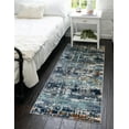 thumbnail image 1 of Rugs.Com Malibu Collection Runner Rug ‚Äì 6 Ft Runner Grey Low-Pile Rug Perfect For Hallways, Entryways, 1 of 4