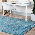 thumbnail image 1 of Rugs.Com Starlight Collection Transitional Abstract Area Rug ‚Äì Blue 8' X 10' Rug Perfect For Living Rooms, Bedrooms, Dining Rooms And More, 1 of 5