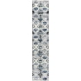 thumbnail image 1 of Rugs.Com Tagine Collection Rug – 10 Ft Runner Blue Gray Medium-Pile Rug Perfect For Living Rooms, Kitchens, Entryways, 1 of 1