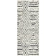 thumbnail image 1 of Rugs.Com Tagine Collection Rug – 5 Ft Runner Black And White Medium-Pile Rug Perfect For Living Rooms, Kitchens, Entryways, 1 of 1