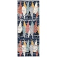 thumbnail image 1 of Rugs.Com Tagine Collection Rug – 5 Ft Runner Blue Medium-Pile Rug Perfect For Living Rooms, Kitchens, Entryways, 1 of 1