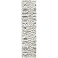 thumbnail image 1 of Rugs.Com Tagine Collection Rug – 8 Ft Runner Black And White Medium-Pile Rug Perfect For Living Rooms, Kitchens, Entryways, 1 of 1