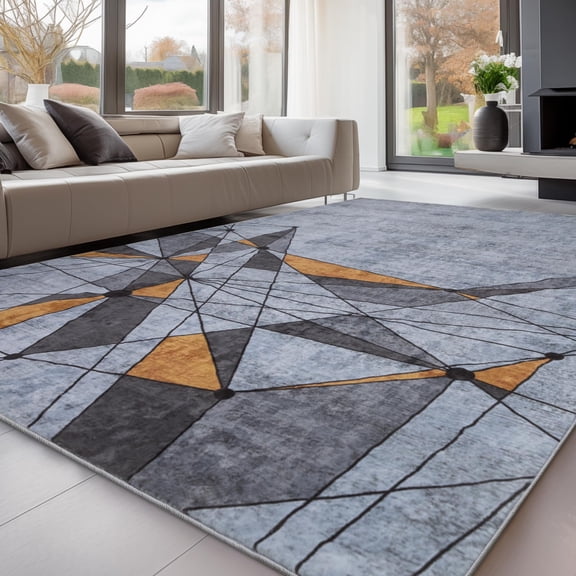Rugs Living Room Large Machine Washable Rug - Area Rugs For Bedroom - Large Boho Rug Vintage Rugs Anti Slip Fluffy Carpet For Living Room, Bedroom