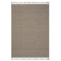 Rugs NAAR Guros Collection 8X10 Beige /Medallion Indoor/Outdoor Area Rug,Area Rugs