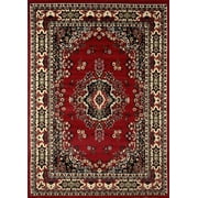 Rugs Red Oriental 2x8 Area Rug Traditional Persian Bordered Runner Carpet Rugs - Actual Size 19 x 72