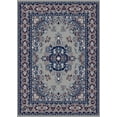 thumbnail image 1 of Rugs Silvery Gray Oriental 8x10 Area Rug Traditional Persian Bordered Carpet Rugs - Actual Size 7'8" x 10'7", 1 of 1