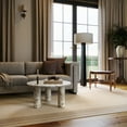 thumbnail image 1 of Rugs USA x Nate Berkus Canon Bordered Wool Cozy Area Rug, 4' x 6', Canon Beige, 1 of 7
